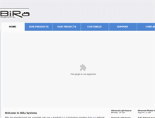 Tablet Screenshot of bira.com
